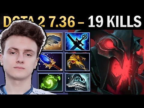 Shadow Fiend Gameplay Miracle with 19 Kills and Kaya - Dota 2 Ringmaster