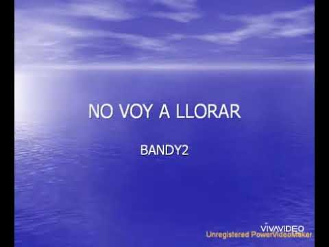 No Voy A Llorar - Bandy2