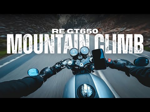 POV: Royal Enfield Continental GT650 MOUNTAIN CLIMB - does it have enough power?