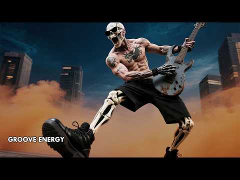 Steady Groove Energy – Downtuned Riffs & Tight Drums | Metal Workout Mix