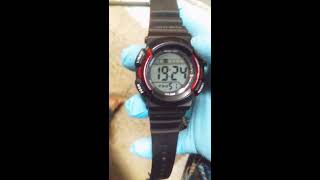 casio illuminator change to 12 hour