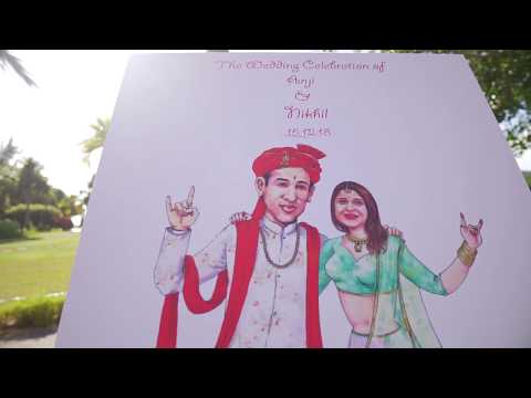 Anji and Nikhil - Mauritius Beach Wedding