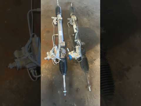 Remove steering rack and pinion