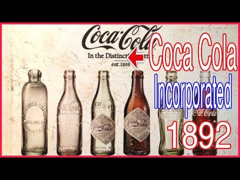 This Day In History January 29, 1892 Coca Cola Incorporated