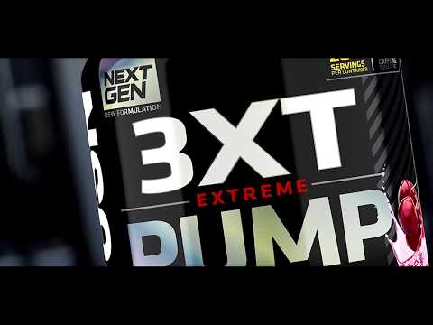 USN 3XT Pump Cherry Pre Workout Supplement