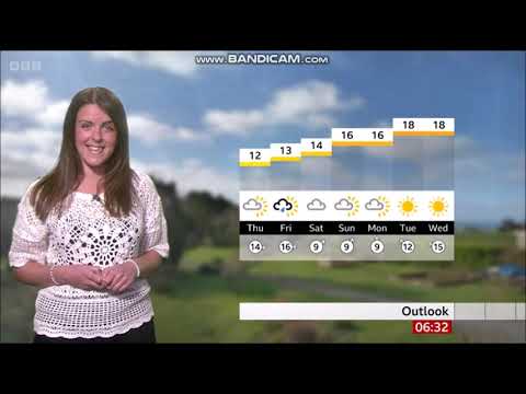 (HD) Alex Osbourne BBC ONE Spotlight weather April 12th 2023 - 60 fps Good Quality