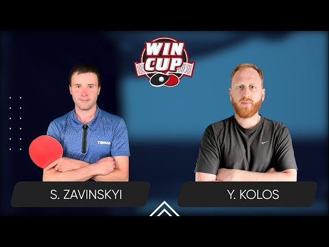16:00 Serhii Zavinskyi -  Yurii Kolos West 3 WIN CUP 15.11.2023 | TABLE TENNIS WINCUP