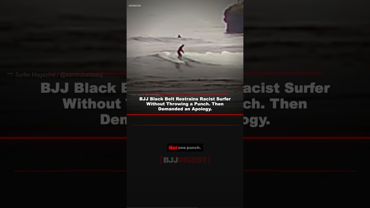 BJJ World Champ: Zero Punches. One Apology. #Shorts
