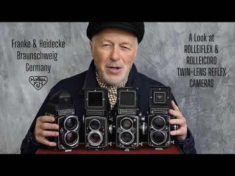 A look at Rolleiflex and Rolleicord twin-lens reflex cameras: their design, usage and accessories