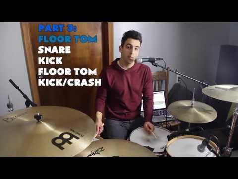 3 Great Linear Drum Fills - Free Drum Lesson - DRUM BEATS ONLINE