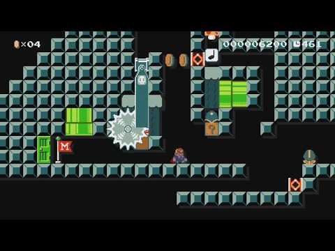 Dungeon Puzzles by mr.man - Super Mario Maker - No Commentary 1bl