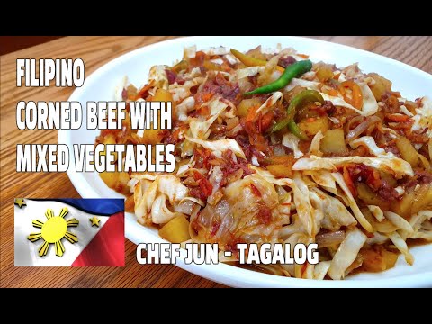 How To Make Corned Beef & Veg | Filipino Canned Beef |...