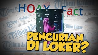 Hoax or Fact: Seorang Wanita Diduga Mencuri di Loker Perpustakaan Kampus?