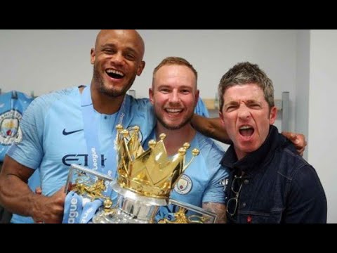 Noel Gallagher Sang 'Wonderwall' With Manchester City After Winning Premier League Title