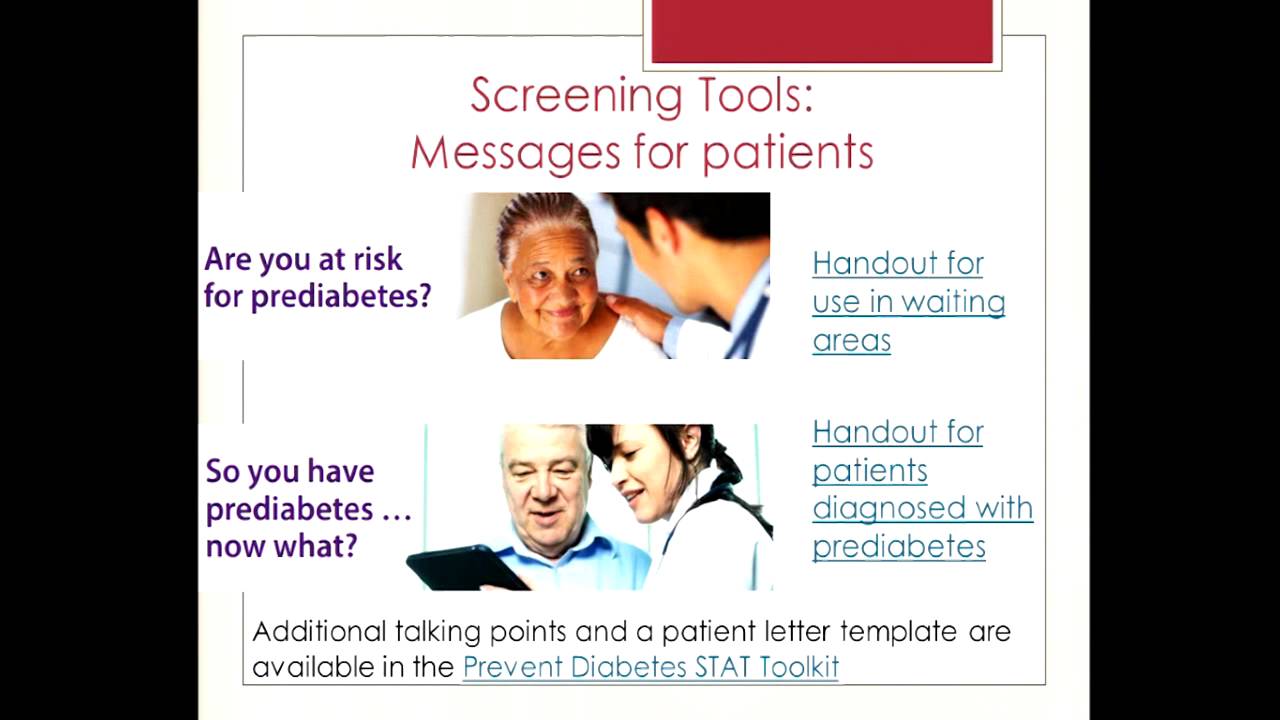 ADA presentation National Diabetes Prevention Program