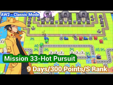 AW2 - Mission 33 - Hot Pursuit Grit - Classic Campaign | Advance War 1+2 Re-boot Camp