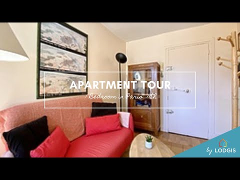Apartment Tour // Furnished  34m2 in Paris – Ref : 2113559