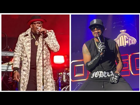 Mr Dalvin Joins Bobby Brown on stage during final New Edition Culture Tour