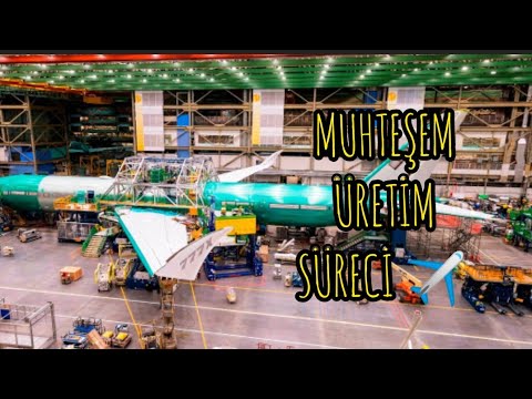 Muhteşem Uçak Üretim Süreci ✈️