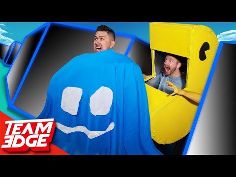 Giant Pac Man in Real Life!! Video