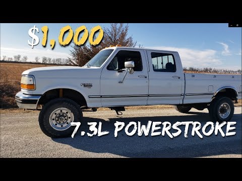$1,000 AUCTION BUY for Ford F350 7.3L Powerstroke 4X4