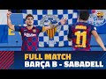 [PARTIDO COMPLETO] Barça B - Sabadell (1-0)