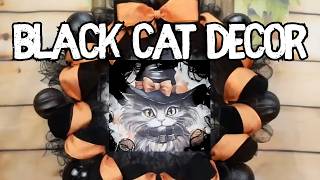 Vintage Black Cat Decor Ideas & Creative Craft Projects