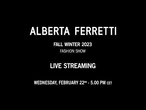 Alberta Ferretti Fall Winter 2023 Fashion Show