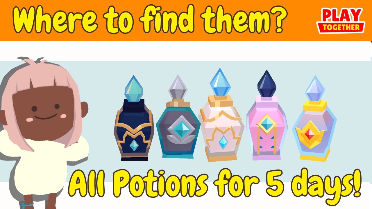 ALL Potion Locations | Play Together Game x Dragon Village