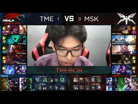 Pro Gaming Series 2017 Summer Split Week 2 Day 2 - TME vs MSK