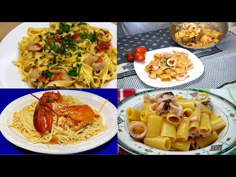 COMPILATION DI PRIMI PIATTI DI MARE PER LE FESTIVITÀ’  - COMPILATION OF SEA RECIPES FOR HOLIDAYS '