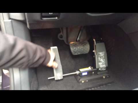 Mercedes Benz left foot gas pedal