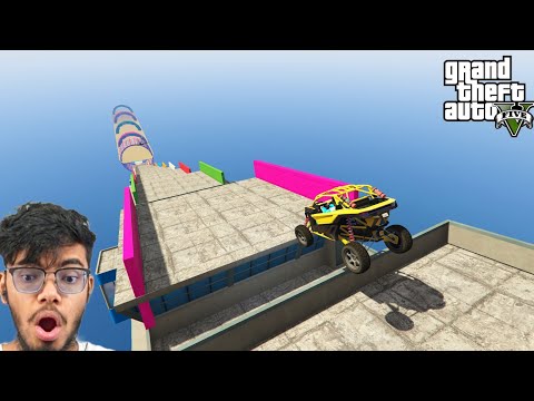 Mega Rampa Challenge 99.999% People Will Sell Their House After This Race GTA 5!  @thecasetoopapa