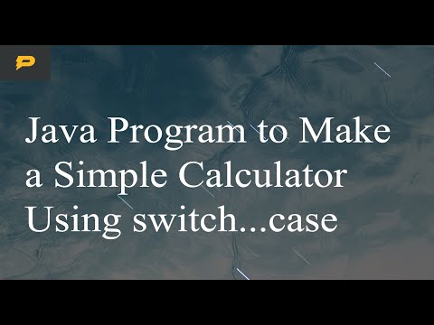 Program To Create Calculator Using Switch Case In Java