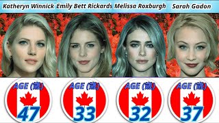 The Most Beautiful Canadian Actresses | Stunning Stars from Canada