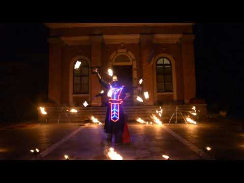 Театр огня и cdета Fire Spirit, відео 6