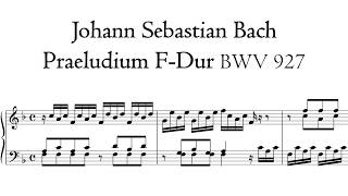 Bach - Praeludium in F-Dur / F Major, BWV 927 - Metzler organ, Poblet, Hauptwerk