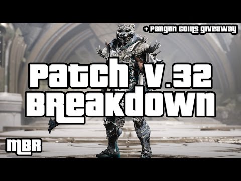 Paragon | Patch V .32 BreakDown | Orb Prime & Travel Mode Changes  | Coin GiveAway