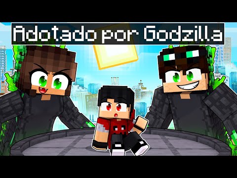 P3DRU foi ADOTADO pelos FÁMILIA GODZILLA no Minecraft