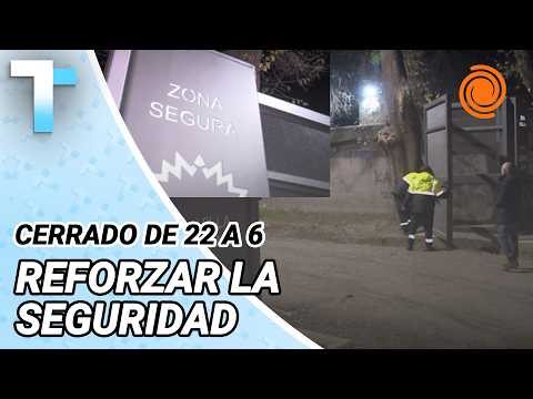Villa Allende estrenó el cierre nocturno de calles con portones: cómo funciona la medida