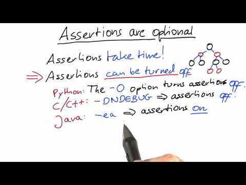 Assertions Are Optional Software Debugging