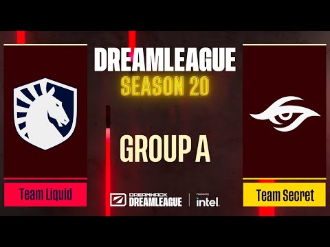 Dota2 - Team Liquid vs Team Secret - Game 2 - DreamLeague Season 20 - Group A