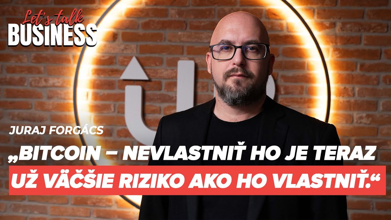 Forgács z Fumbi: Bitcoin bude mať do pár rokov státisícové hodnoty, určite by som ho nepredával
