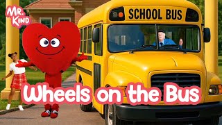 Download lagu Wheels on the Bus | Mr. Kind | Fun Educational Videos For Kids mp3