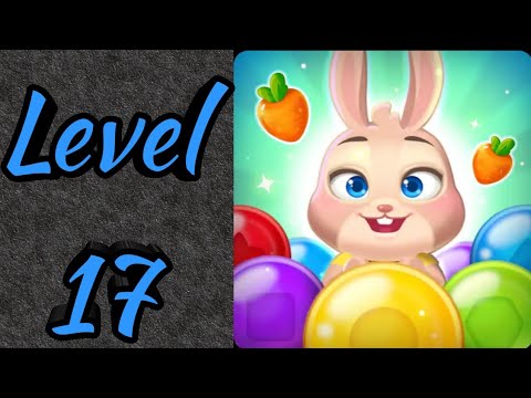 Bunny Pop 2 : Beat the wolf Level 17 Android Gameplay