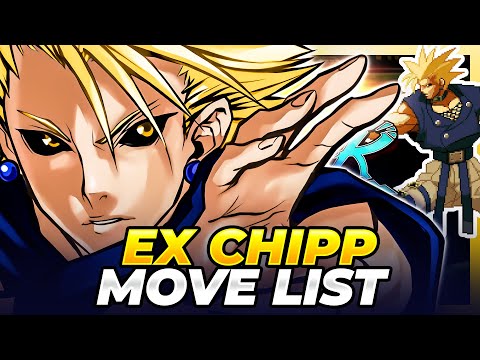 EX CHIPP MOVE LIST - Guilty Gear XX Accent Core Plus R (GGXXACPR)