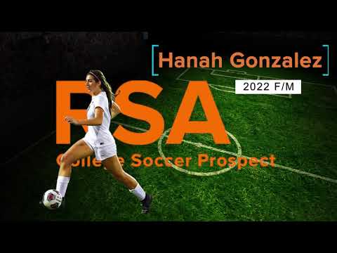 Hanah Gonzalez, 2022 Forward/Midfielder, Sunrise Prime FC ECNL RL