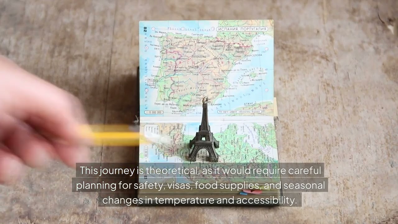 The longest walkable distance on Earth