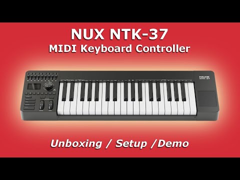 Обзор MIDI-клавиатуры Nux NTK-37 Track Keyboard