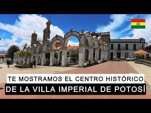 El hermoso centro histórico de Potosí y el pintorezco Puente Sucre.